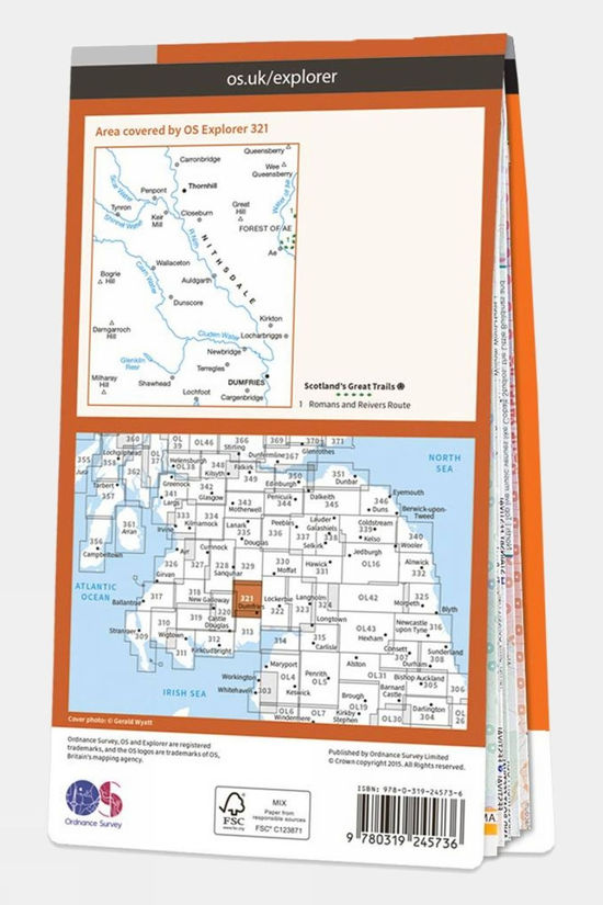 Explorer Map 321 Nithsdale and Dumfries 2 Explorer Map 321 Nithsdale and Dumfries
