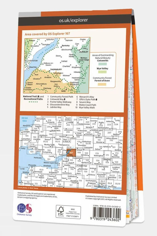 Explorer Map 167 Thornbury, Dursley and Yate 2 Explorer Map 167 Thornbury, Dursley and Yate