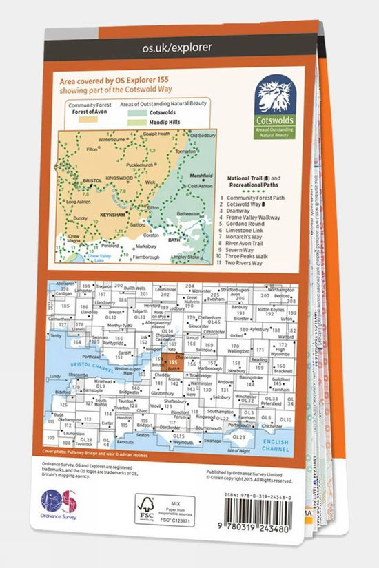 Active Explorer Map 155 Bristol and Bath 2 Active Explorer Map 155 Bristol and Bath