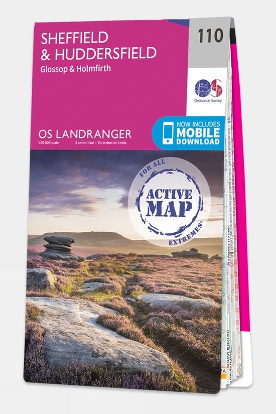 Active Landranger Map 110 Sheffield and Huddersfield 1 Active Landranger Map 110 Sheffield and Huddersfield