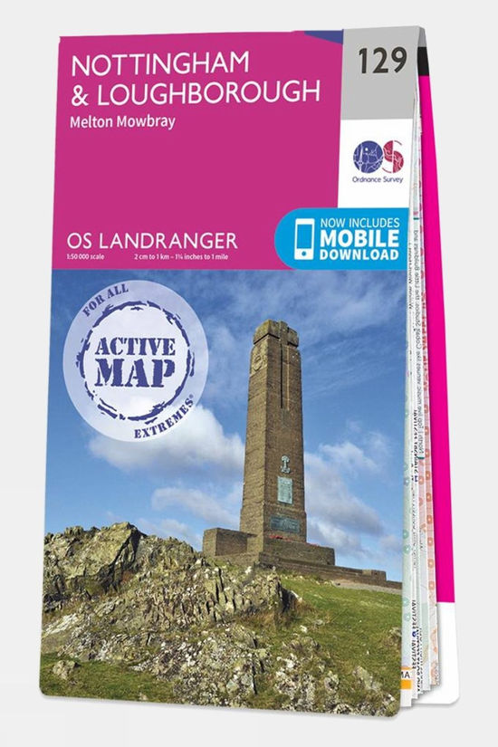 Active Landranger Map 129 Nottingham and Loughborough 1 Active Landranger Map 129 Nottingham and Loughborough