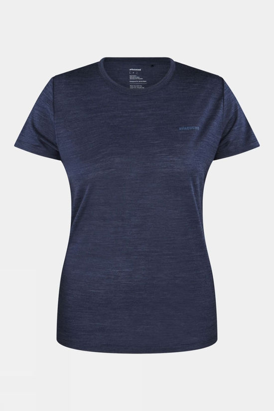 Womens Ridge Trail Merino Print T-Shirt 1 Womens Ridge Trail Merino Print T-Shirt