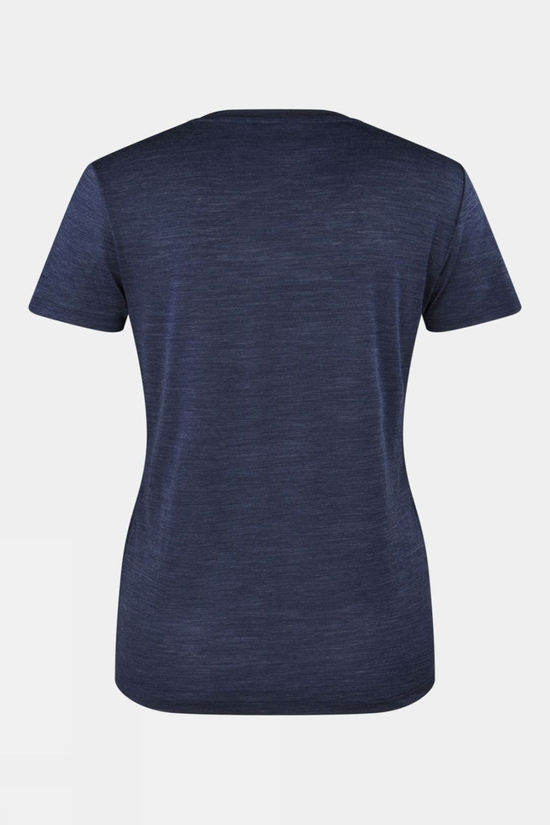 Womens Ridge Trail Merino Print T-Shirt 2 Womens Ridge Trail Merino Print T-Shirt