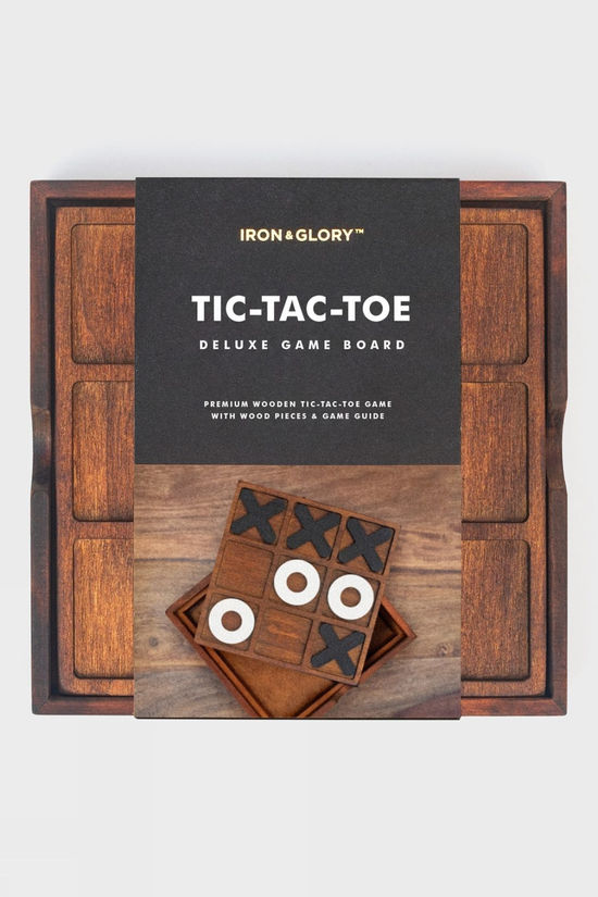 Tic-Tac-Toe Wooden Board Game 