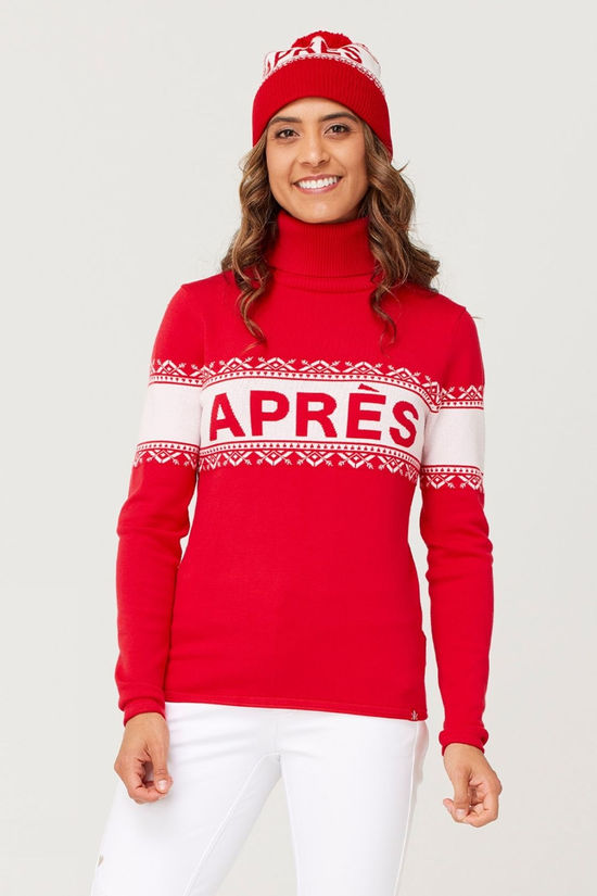 Womens Apres Turtleneck Knitted Sweater 1 Womens Apres Turtleneck Knitted Sweater