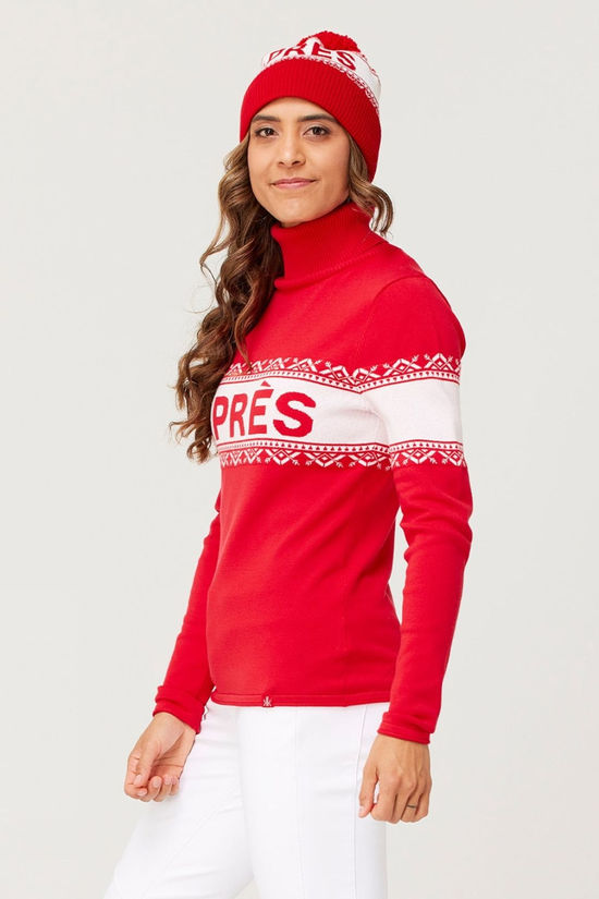 Womens Apres Turtleneck Knitted Sweater 2 Womens Apres Turtleneck Knitted Sweater