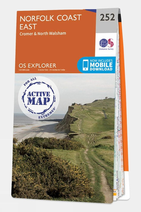 Active Explorer Map 252 Norfolk Coast East 1 Active Explorer Map 252 Norfolk Coast East
