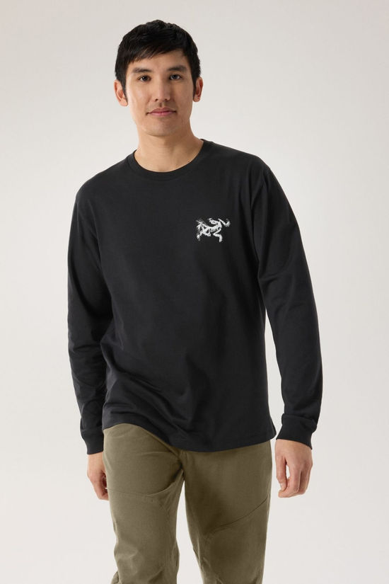 Mens Kragg SL Cotton Bird Tile Long Sleeve T-Shirt 2 Mens Kragg SL Cotton Bird Tile Long Sleeve T-Shirt