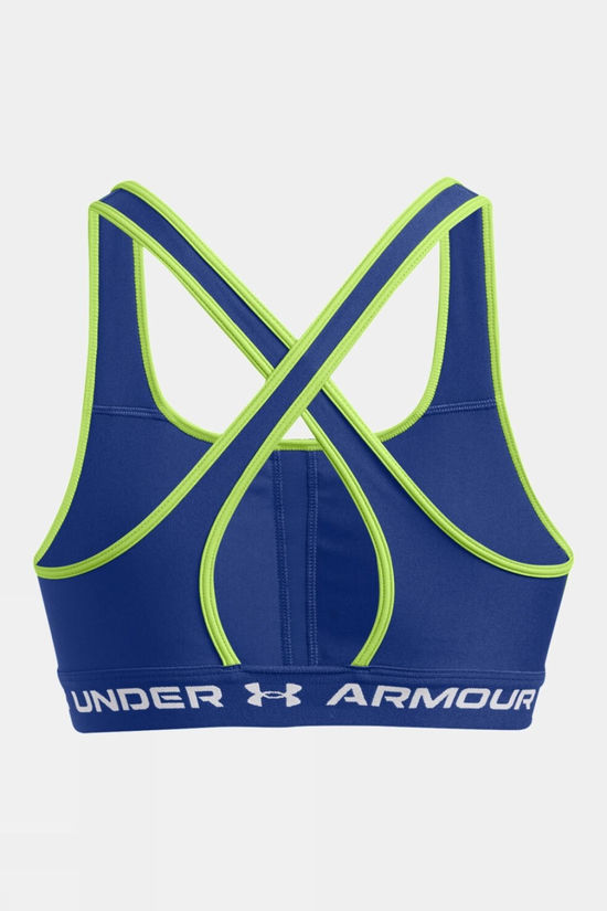 Womens Ua Crossback Mid Bra Baselayer Bra 2 Womens Ua Crossback Mid Bra Baselayer Bra