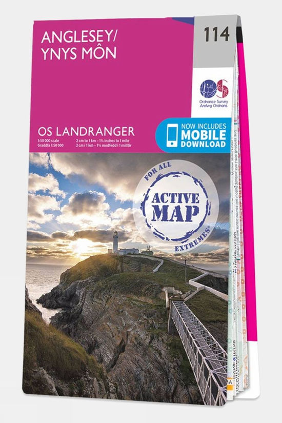 Active Landranger Map 114 Anglesey 1 Active Landranger Map 114 Anglesey
