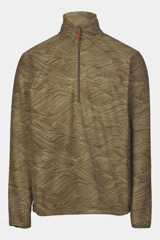 Mens Wave Printed Half Zip Fleece 1 Mens Wave Printed Half Zip Fleece