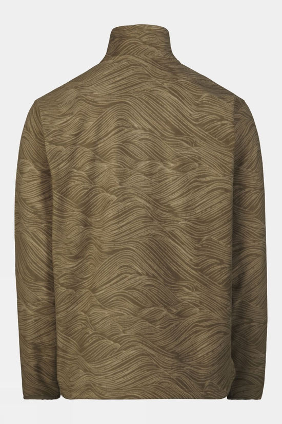 Mens Wave Printed Half Zip Fleece 2 Mens Wave Printed Half Zip Fleece