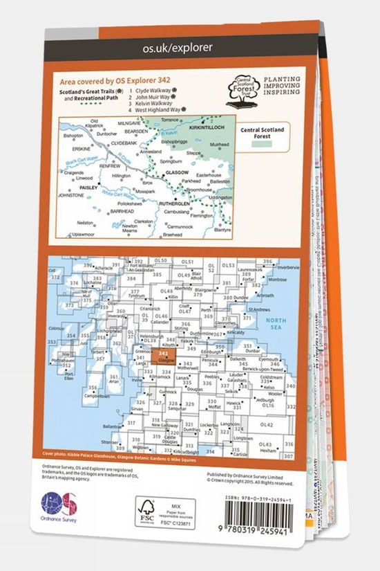Explorer Map 342 Glasgow 2 Explorer Map 342 Glasgow