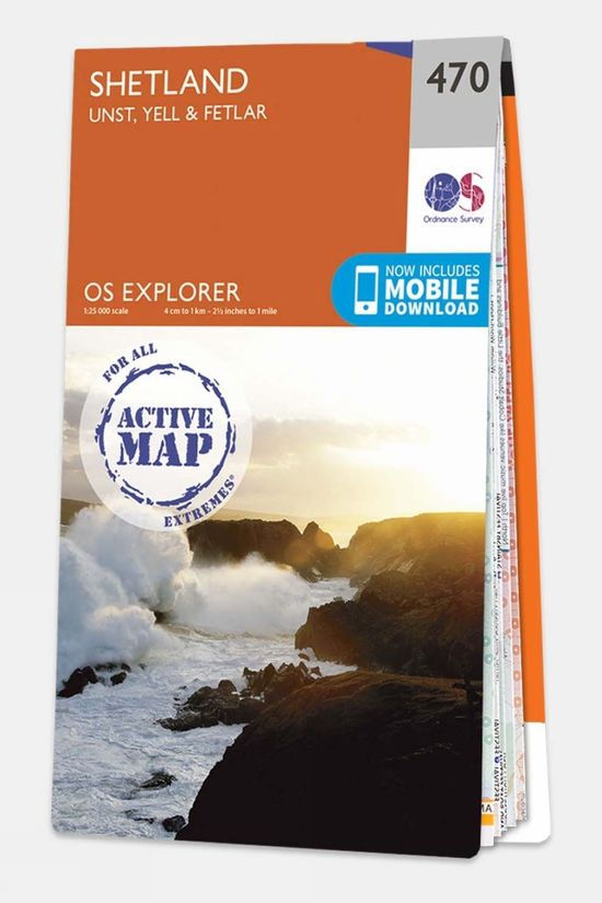 Active Explorer Map 470 Shetland - Unst, Yell and Fetlar 1 Active Explorer Map 470 Shetland - Unst, Yell and Fetlar