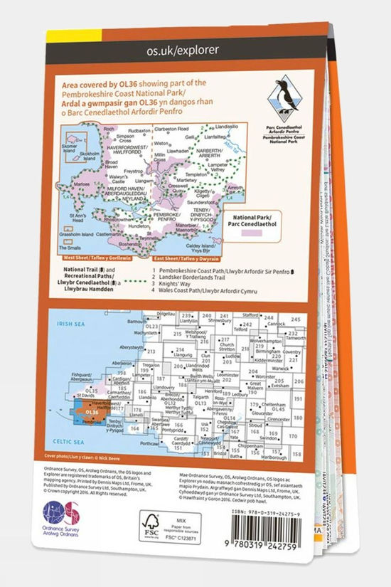 Active Explorer Map OL36 South Pembrokeshire 2 Active Explorer Map OL36 South Pembrokeshire