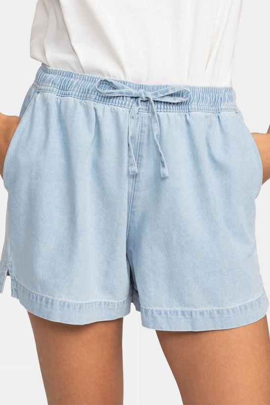 Womens Lekeitio Break Beach Denim Shorts 2 Womens Lekeitio Break Beach Denim Shorts