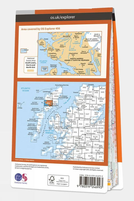 Explorer Map 456 North Harris and Loch Seaforth 2 Explorer Map 456 North Harris and Loch Seaforth