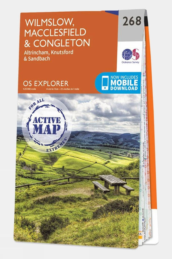 Active Explorer Map 268 Wilmslow, Macclesfield and Congleton 1 Active Explorer Map 268 Wilmslow, Macclesfield and Congleton